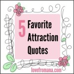 5 favorite attraction quotes